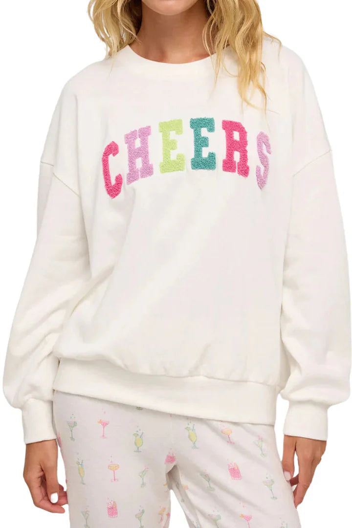 Z Supply Oversized Cheers Sweatshirt - Dear Lucy