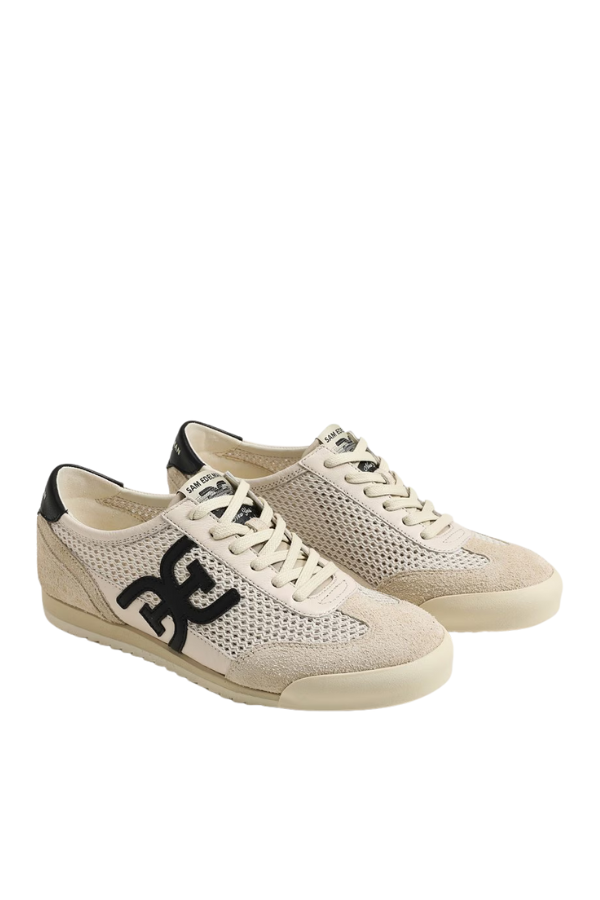 Sam Edelman Ivey Sneaker in Mesh New Ecru/Black
