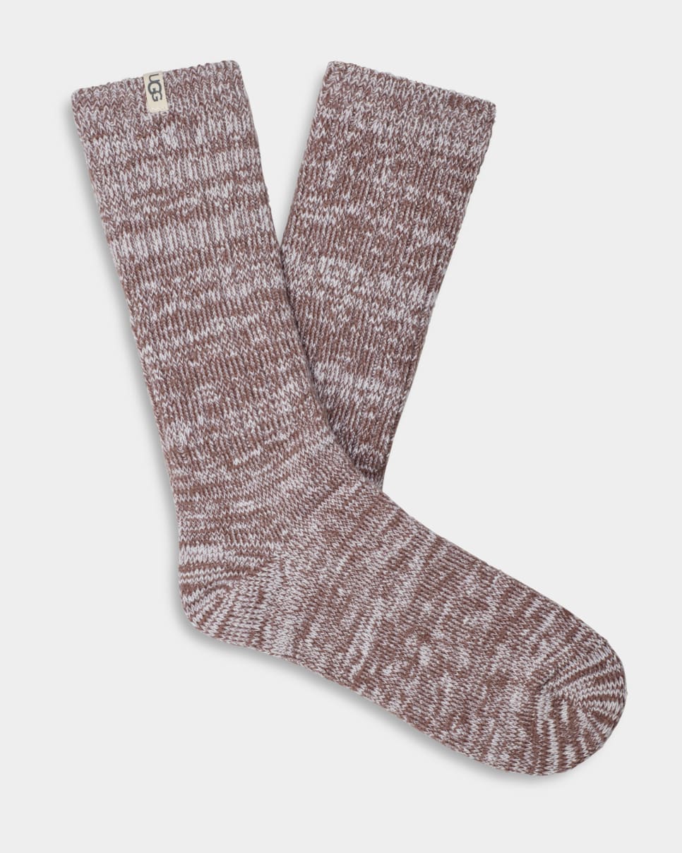 UGG® Rib Knit Slouchy Crew Sock Allspice - Dear Lucy