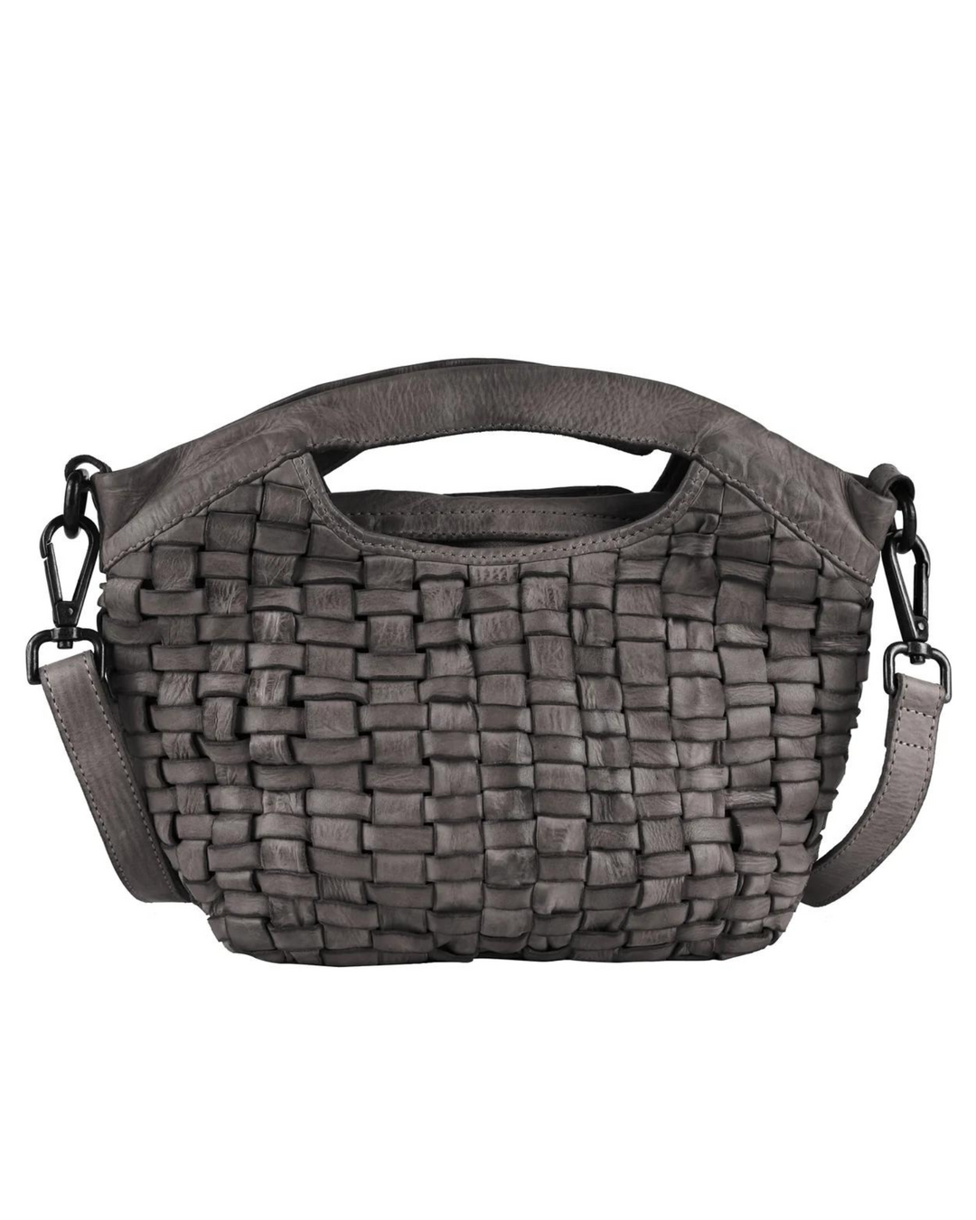 Latico Weaver Crossbody in Charcoal - Dear Lucy