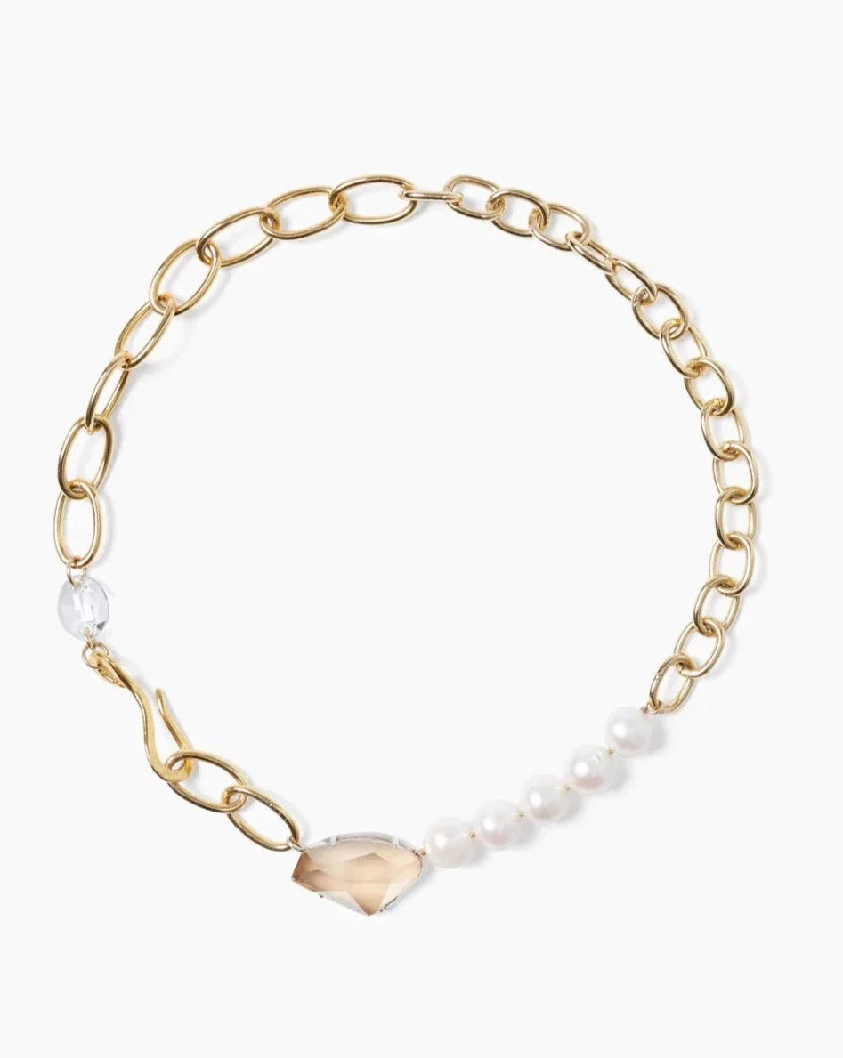 Chan Luu Luca Neve Necklace White Pearl - Whim BTQ