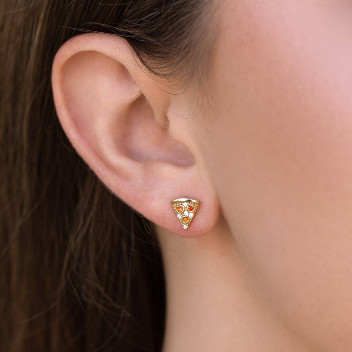 Pepperoni Pizza Studs - Dear Lucy