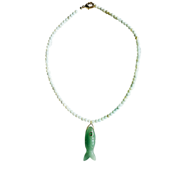 Market and King The Big Eye Fish Necklace