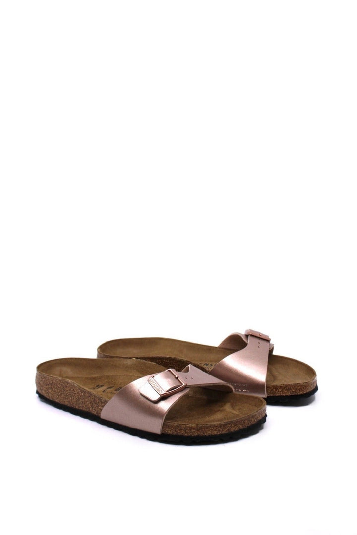 Birkenstock Madrid Copper Narrow - Dear Lucy