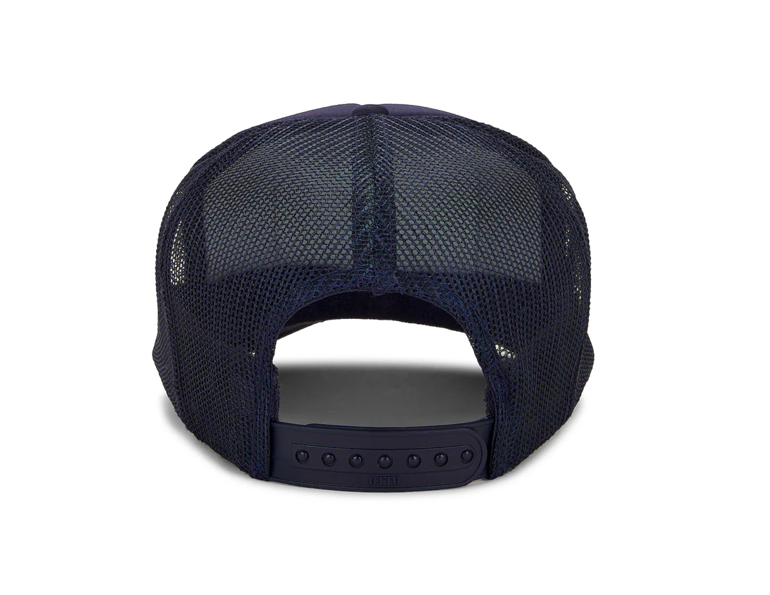 Friday Feelin' Keep It Salty Trucker Hat in Navy: Navy - Dear Lucy