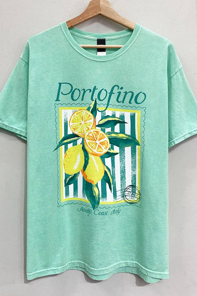 Portofino Lemons Tee - Dear Lucy