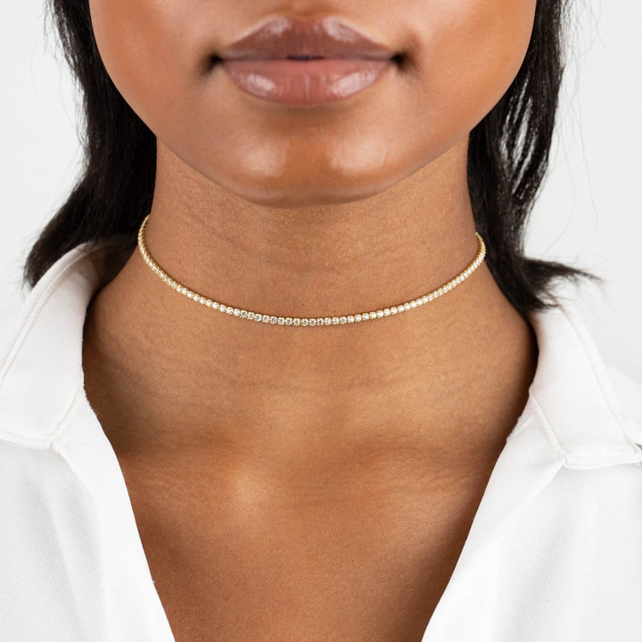 Thin Tennis Choker - Dear Lucy