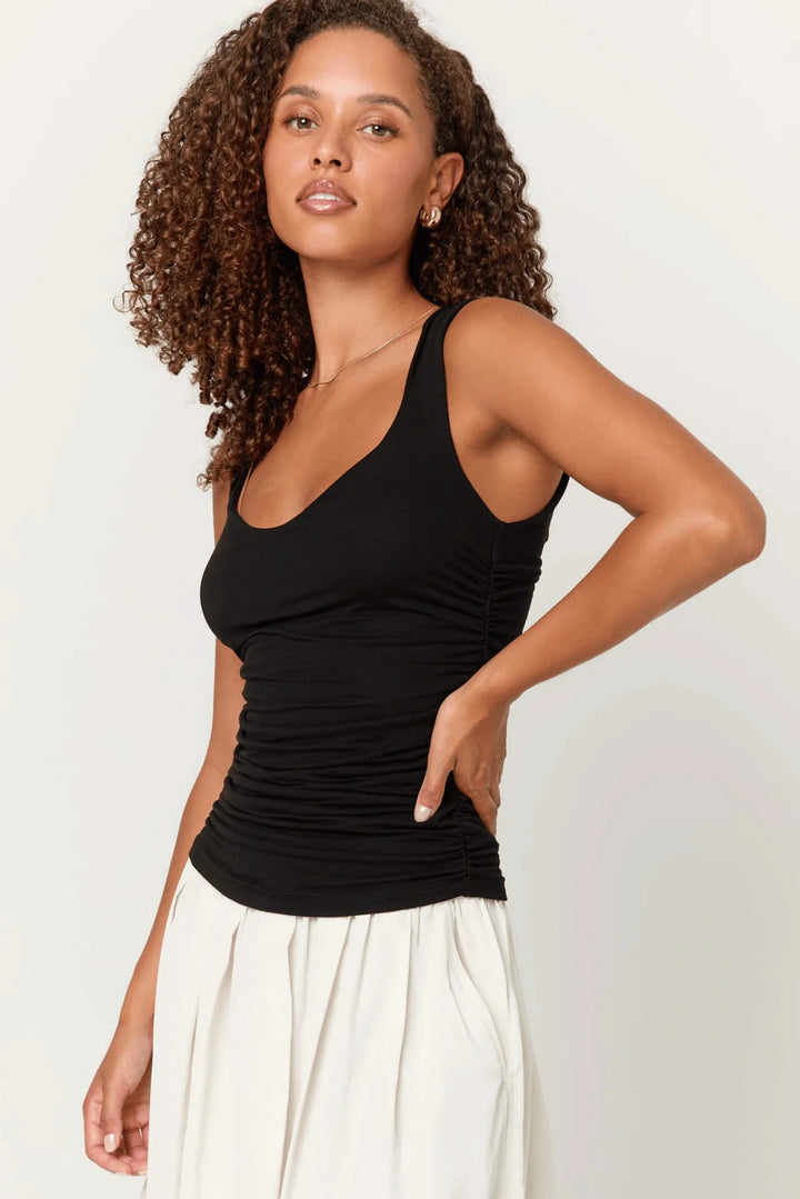 Yulia Sweetheart Neck Seamless Tank - Dear Lucy