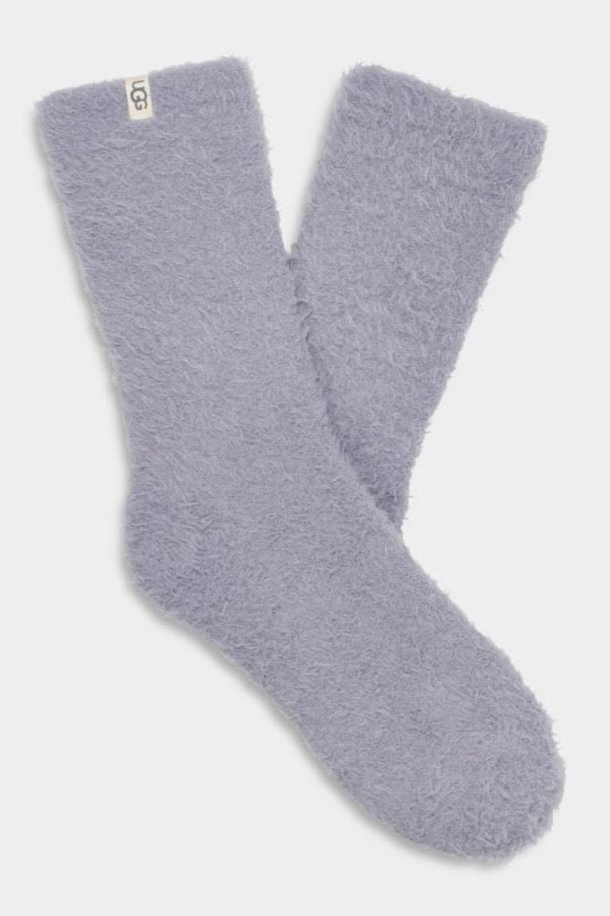 UGG® Teddi Cozy Crew Sock Cloudy Grey - Dear Lucy