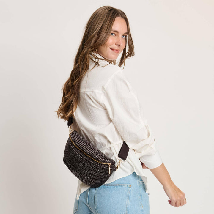 Moda Luxe Gizelle Belt Bag Chocolate