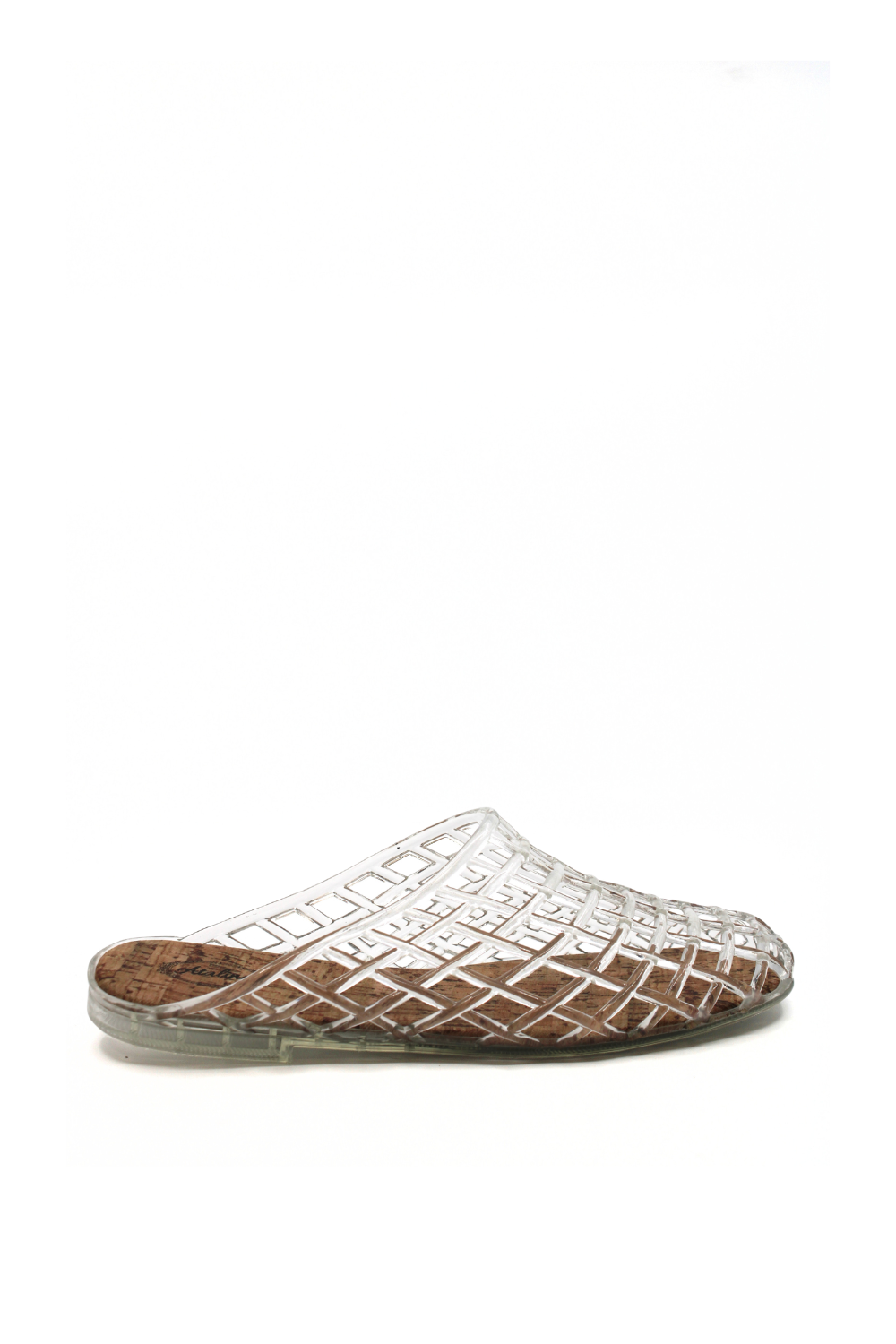CCOCCI Jelly Basket Mules Clear - Dear Lucy
