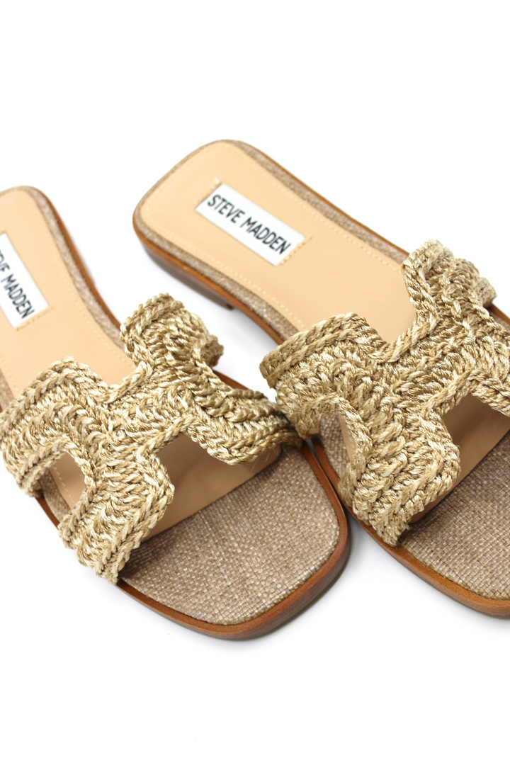 Steve Madden Hadyn Crochet Raffia - Dear Lucy