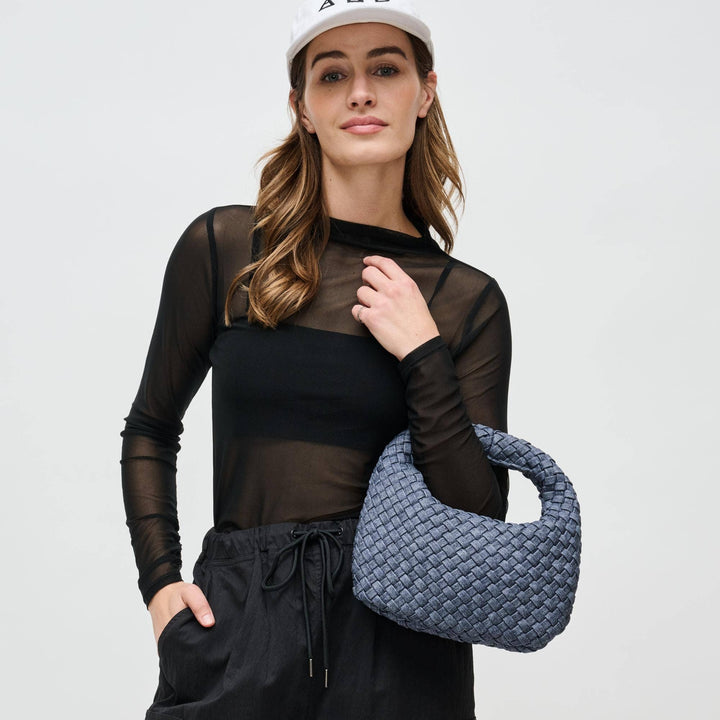 Sol & Selene Dare to Dream - Small Woven Neoprene Clutch - Dear Lucy