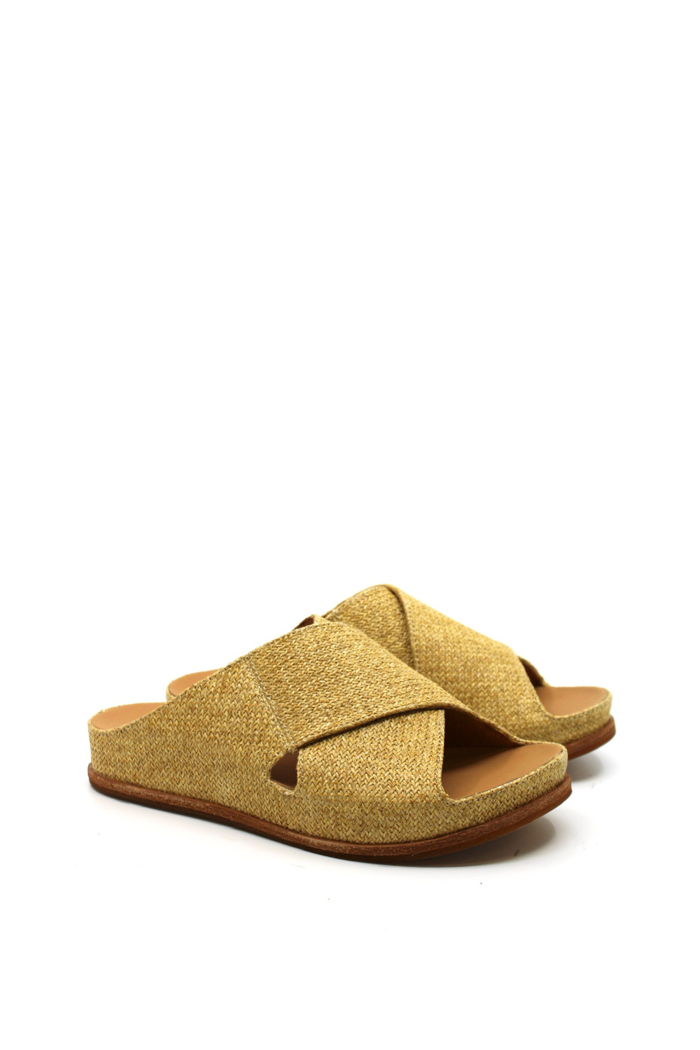 Kork-Ease Tutsi Cross Band in Natural Raffia - Dear Lucy