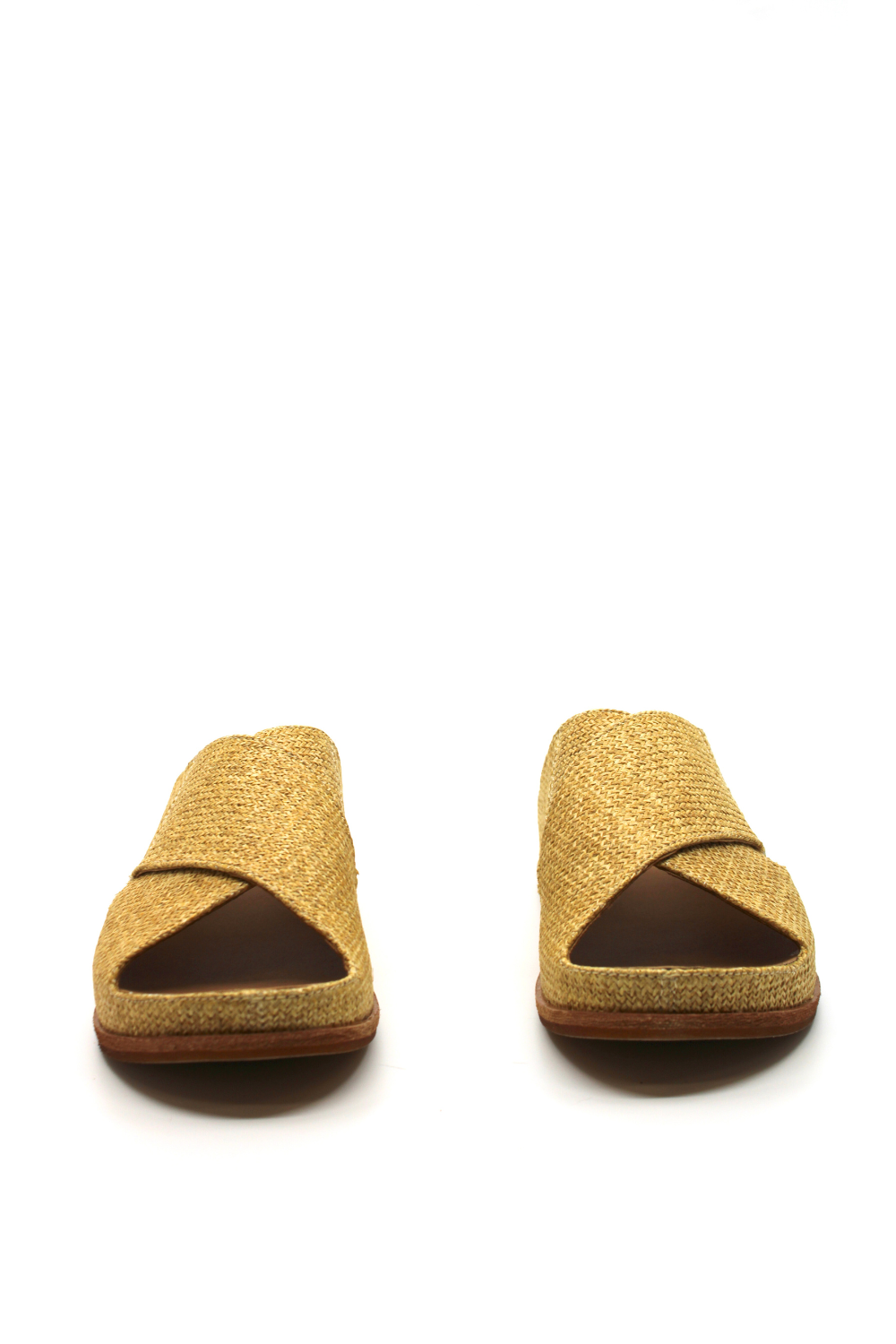 Kork-Ease Tutsi Cross Band in Natural Raffia - Dear Lucy