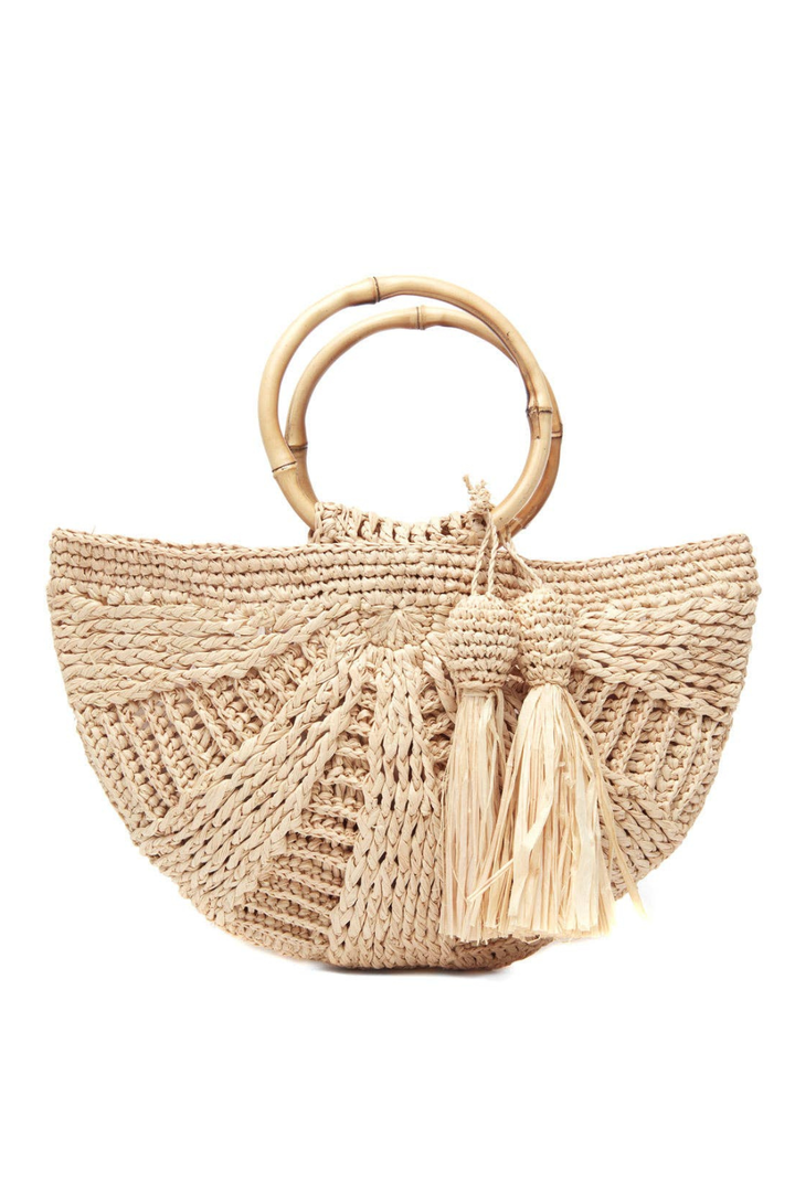Mar Y Sol Zoe Wristlet Natural - Dear Lucy