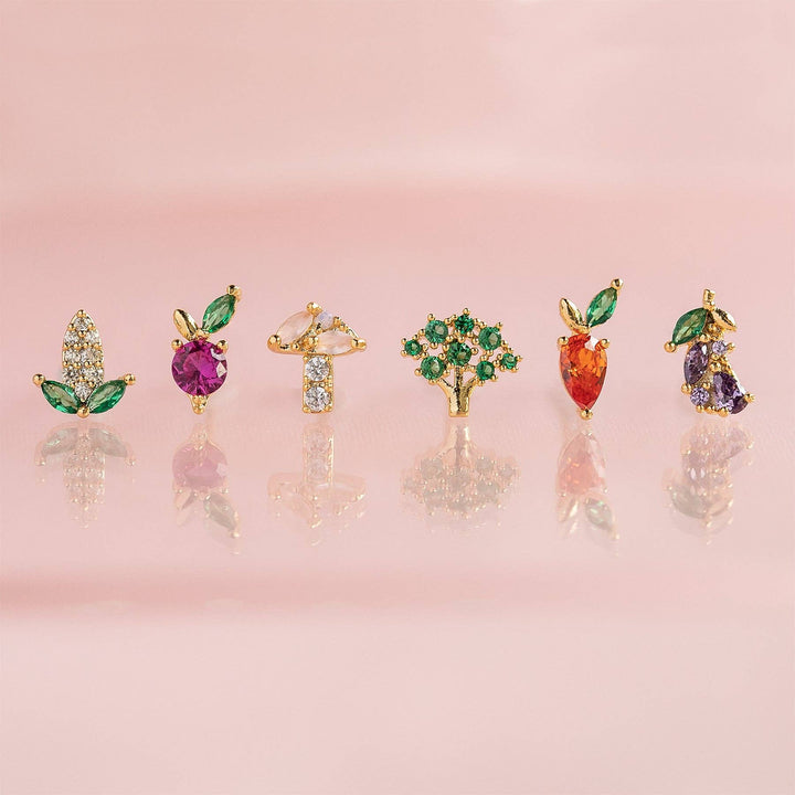 Farmers Market Veggie Stud Set