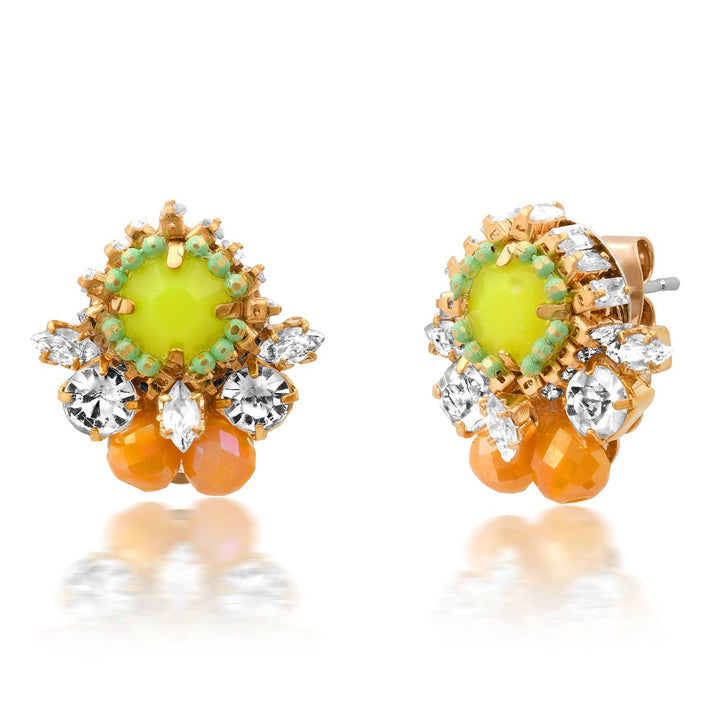 Mixed Media Opaque Stone Studs