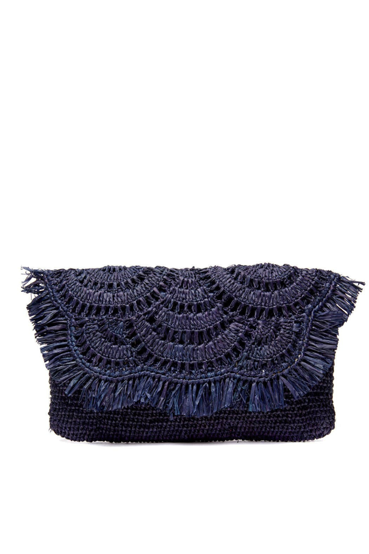 Mar Y Sol Giselle Clutch Navy - Dear Lucy