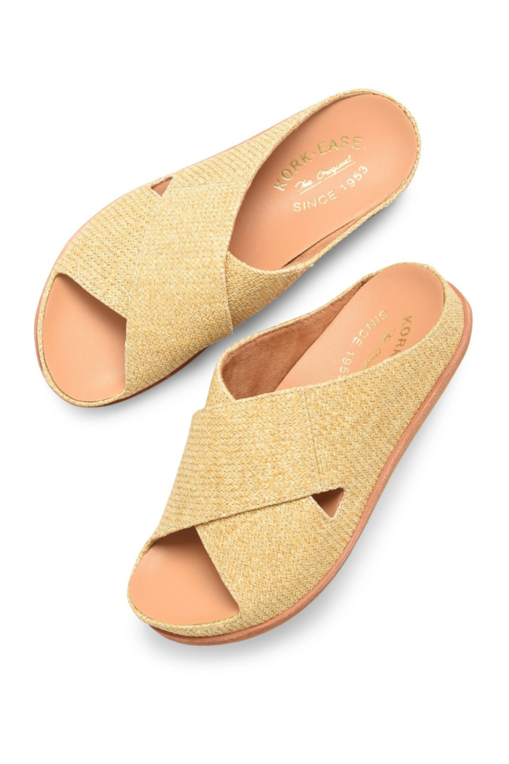 Kork-Ease Tutsi Cross Band Natural Raffia - Dear Lucy