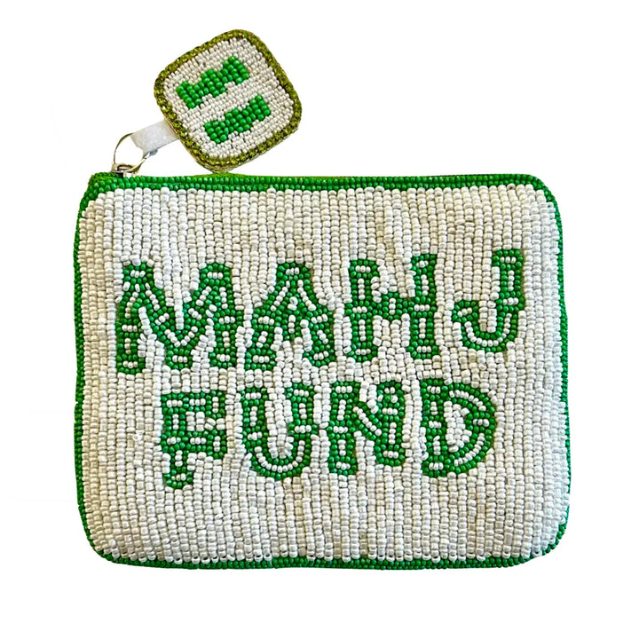 Beaded Mahjong Coin Purse - Mahj Fund