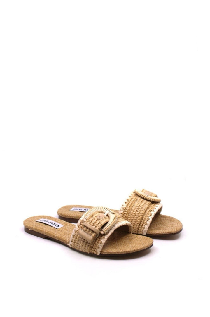 Steve Madden Merla Natural Raffia - Dear Lucy