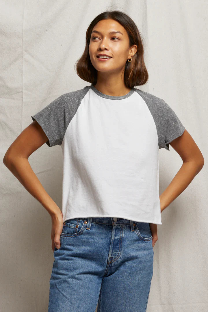 Perfectwhitetee Britt Vintage JerseyTee - Dear Lucy
