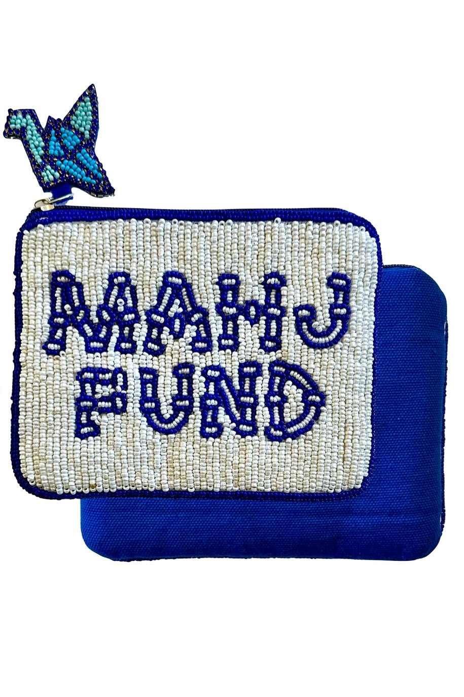 Mahjong Coin Purse, Mahj Fund, Beaded Bag - Dear Lucy