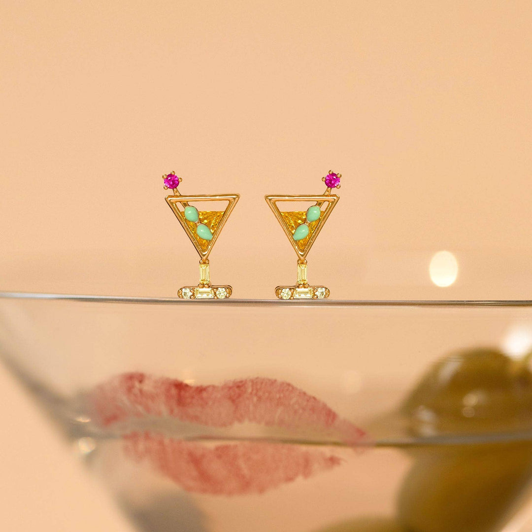 Dirty Martini Studs - Dear Lucy