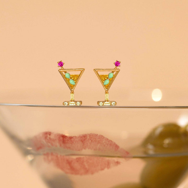 Dirty Martini Studs - Dear Lucy