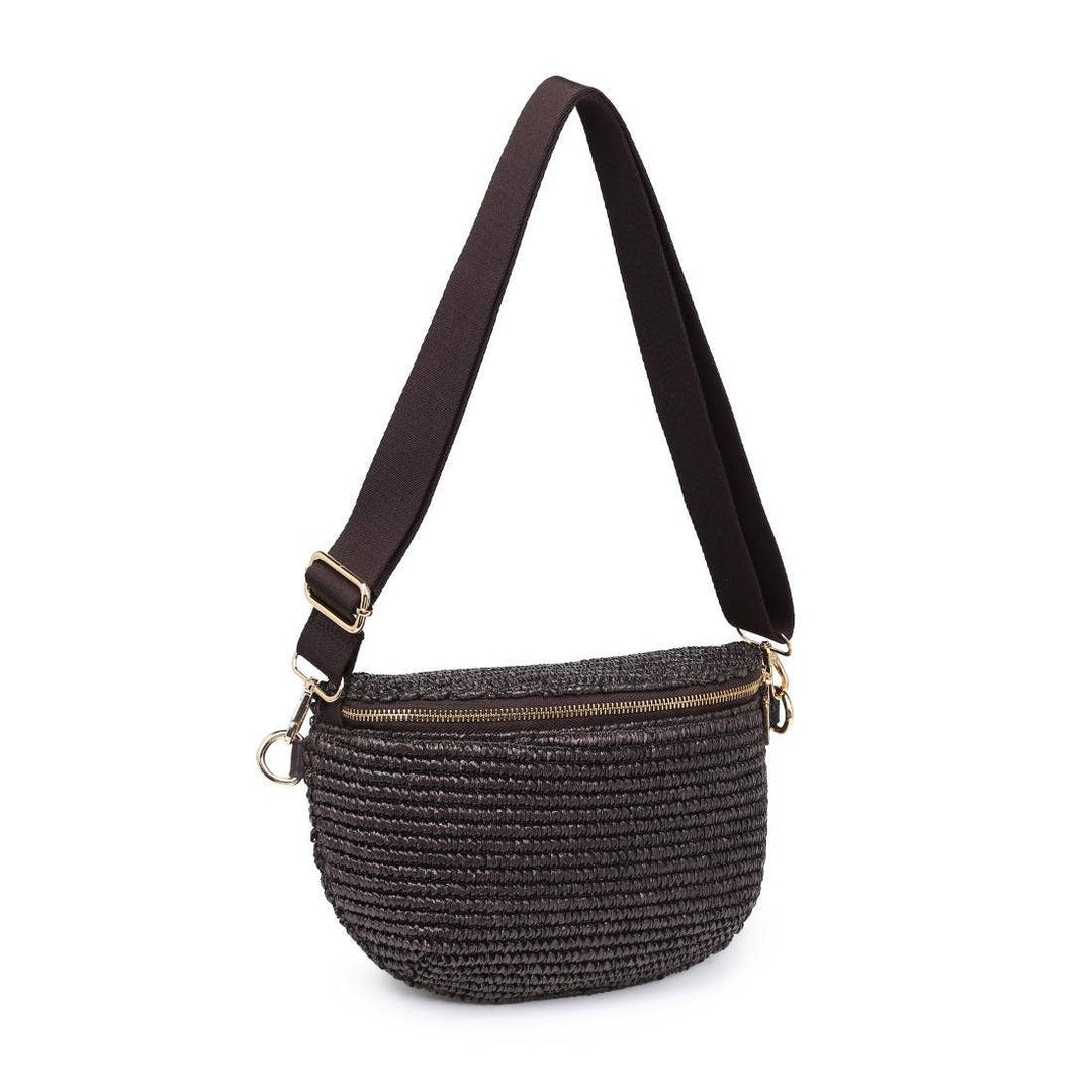 Moda Luxe Gizelle Belt Bag Chocolate