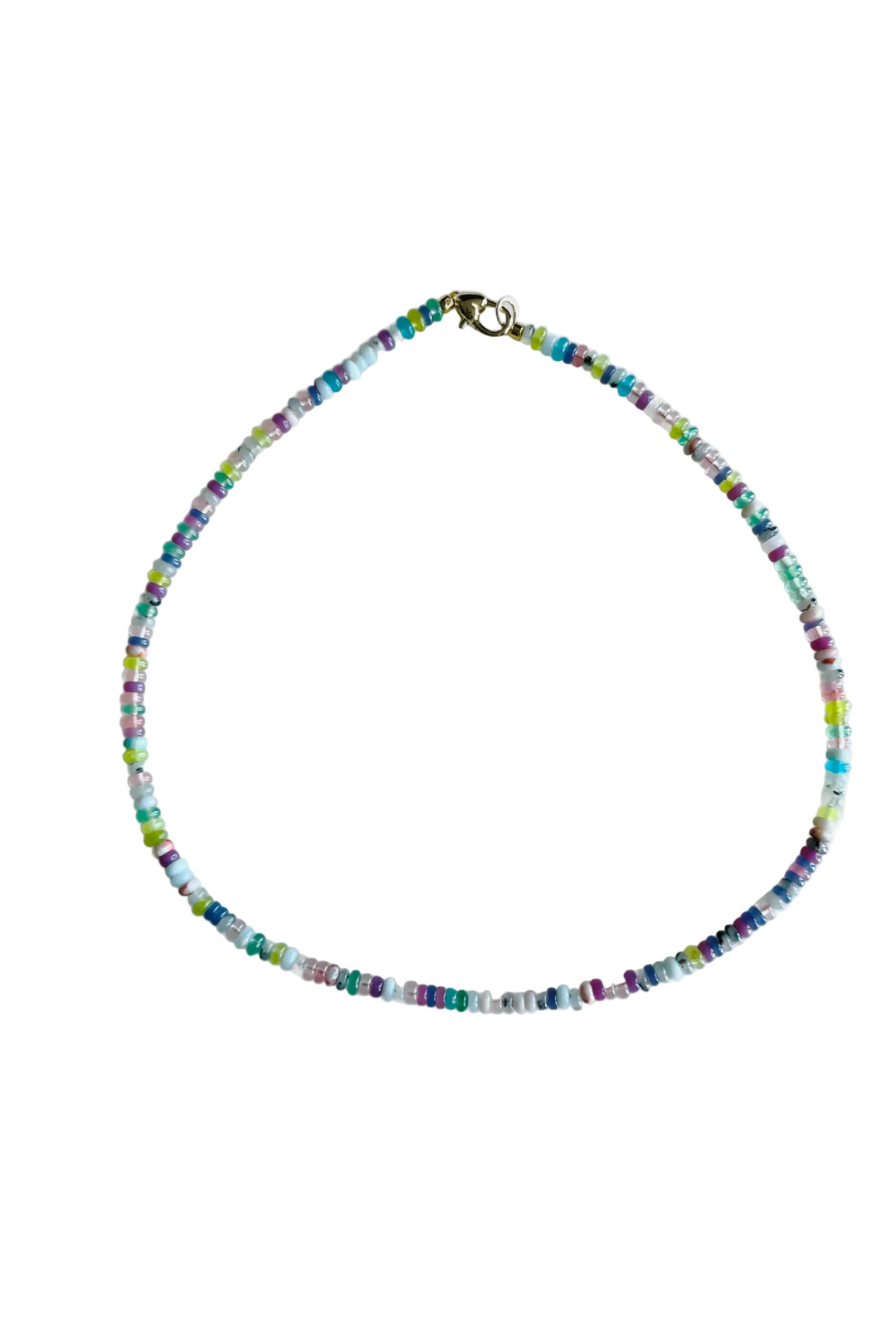 Dainty Seaside Gemstone Necklace - Dear Lucy