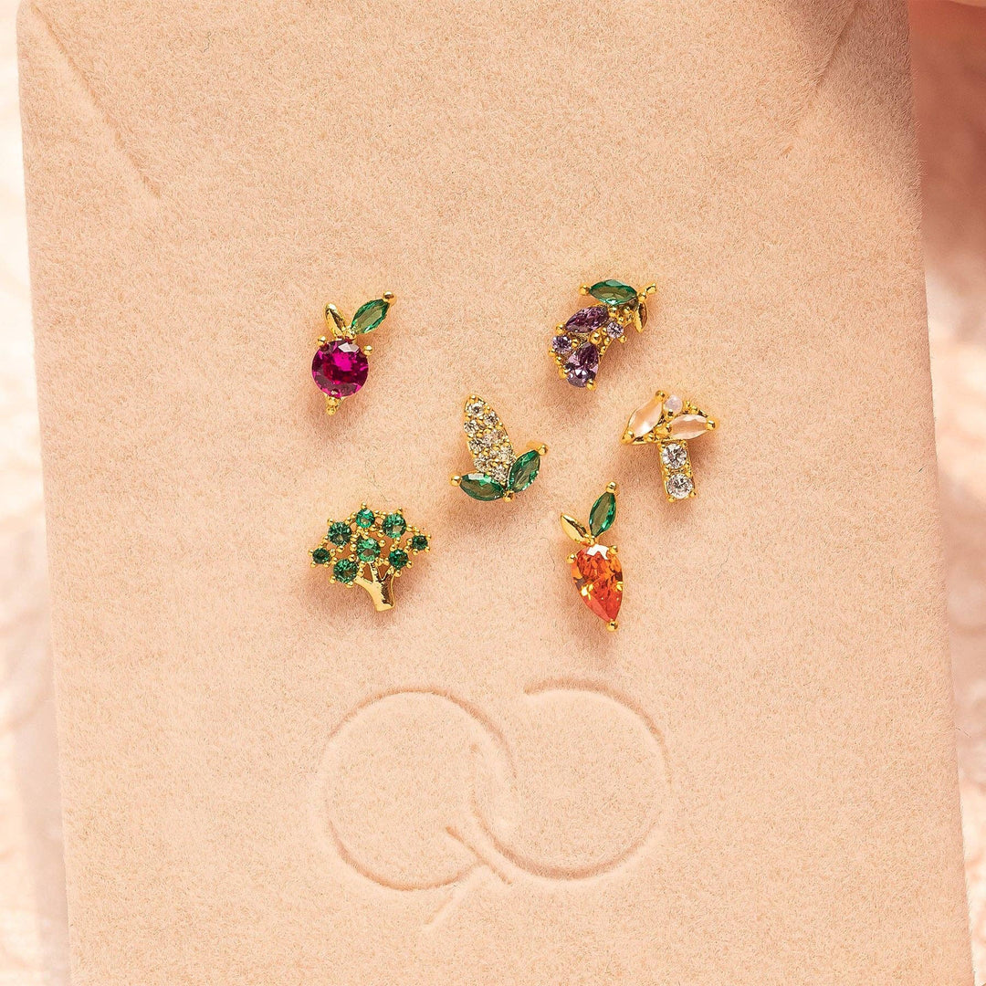 Farmers Market Veggie Stud Set