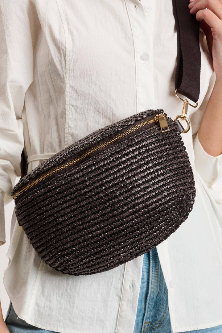 Moda Luxe Gizelle Belt Bag Chocolate
