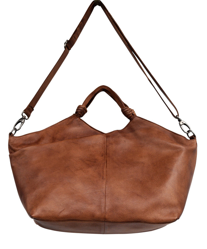 Latico Nelly Leather Tote Cognac