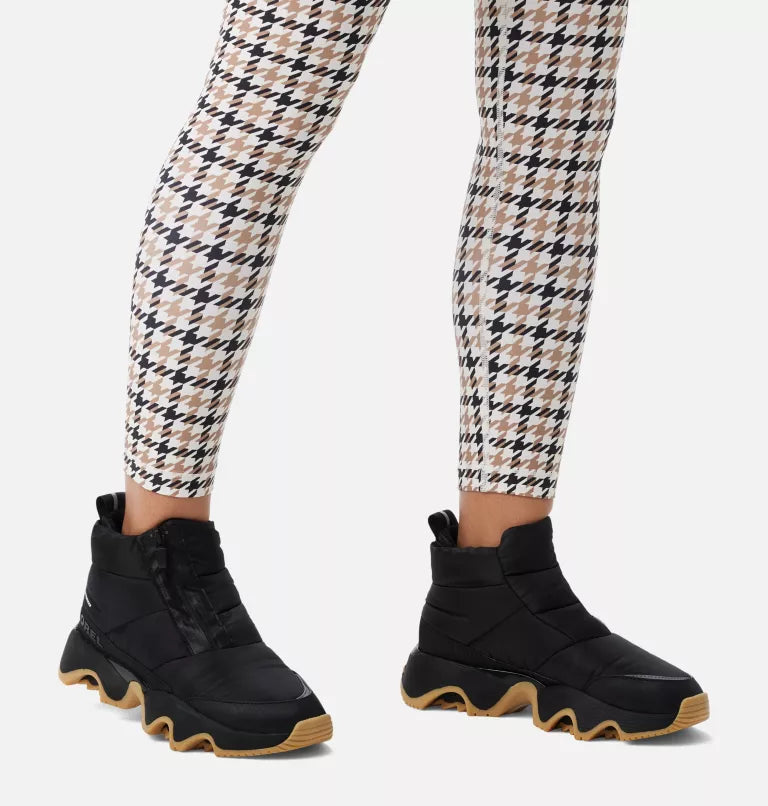 Sorel Kinetic Impact Puffy Zip Black/Sea Salt - Dear Lucy
