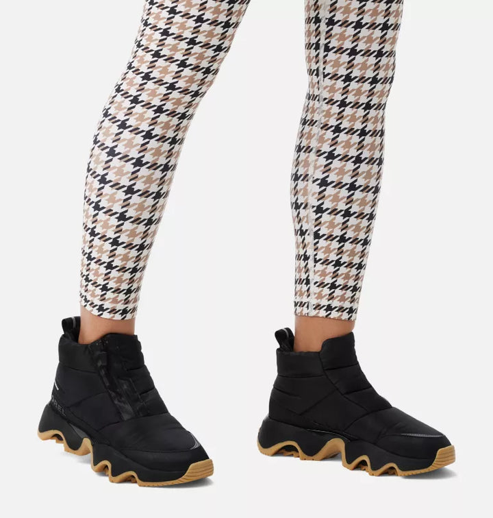 Sorel Kinetic Impact Puffy Zip Black/Sea Salt - Dear Lucy