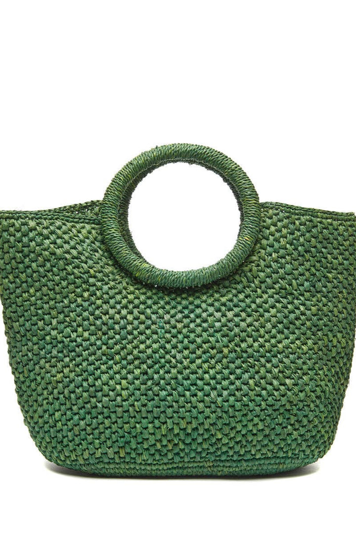 Mar Y Sol Serena Tote in Emerald - Dear Lucy