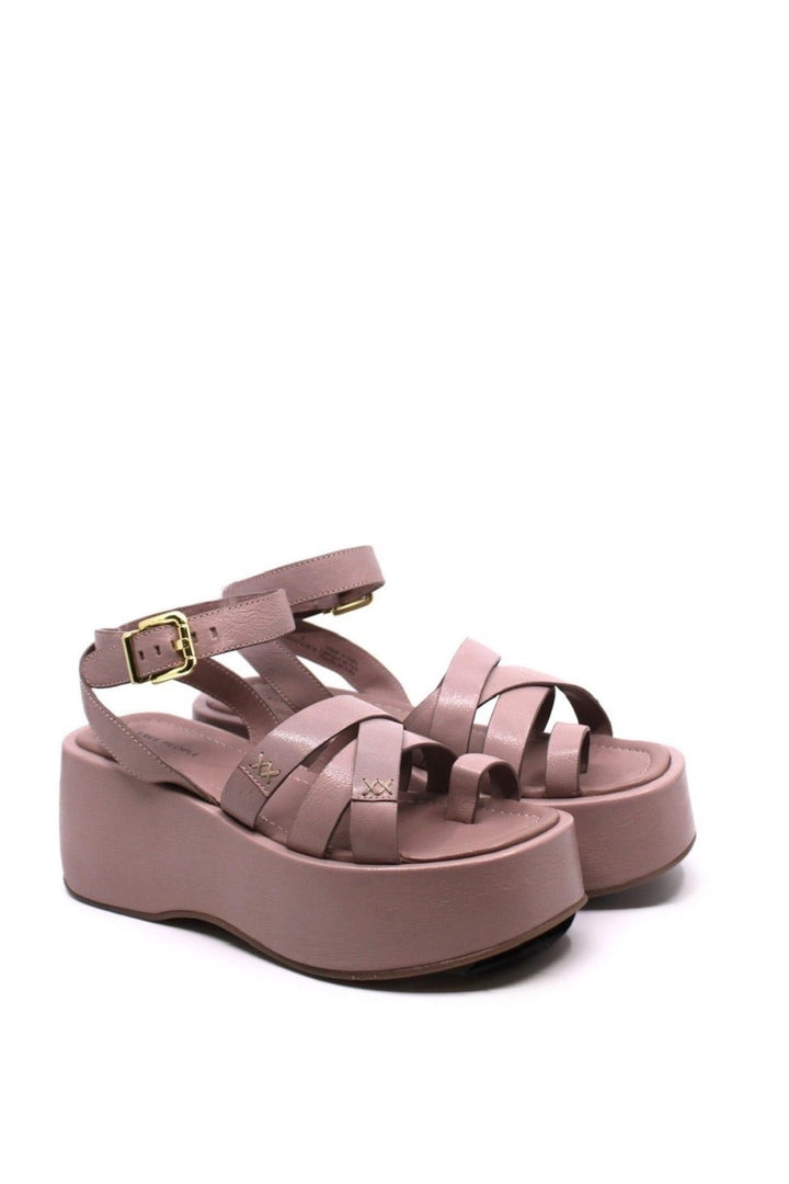 Free People Hazel Flatform Sandal Ember - Dear Lucy