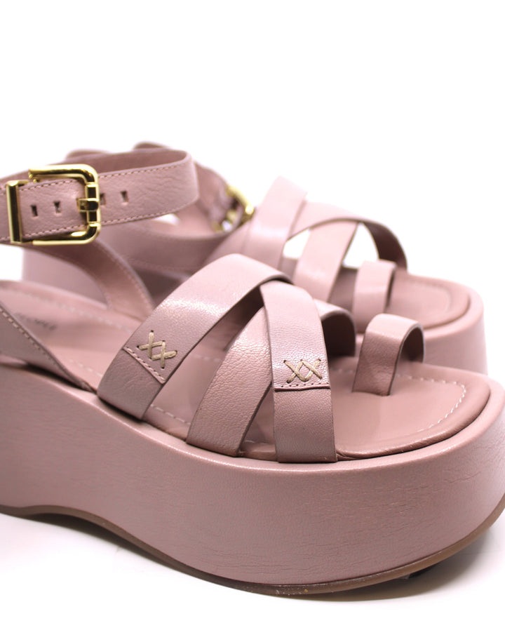 Free People Hazel Flatform Sandal Ember - Dear Lucy