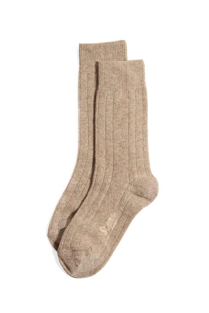 Stems Lux Wool Cashmere Crew Socks