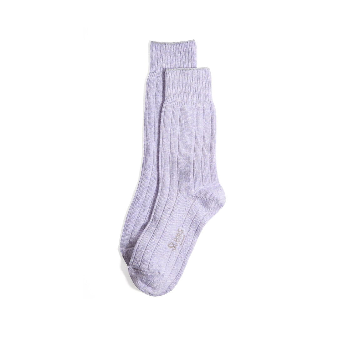 Stems Lux Wool Cashmere Crew Socks