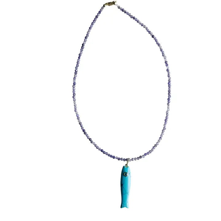 Market And King The Cooper Fish Necklace