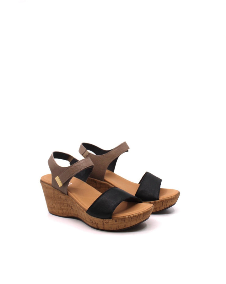 Naot Summer Soft Black/Soft Stone - Dear Lucy