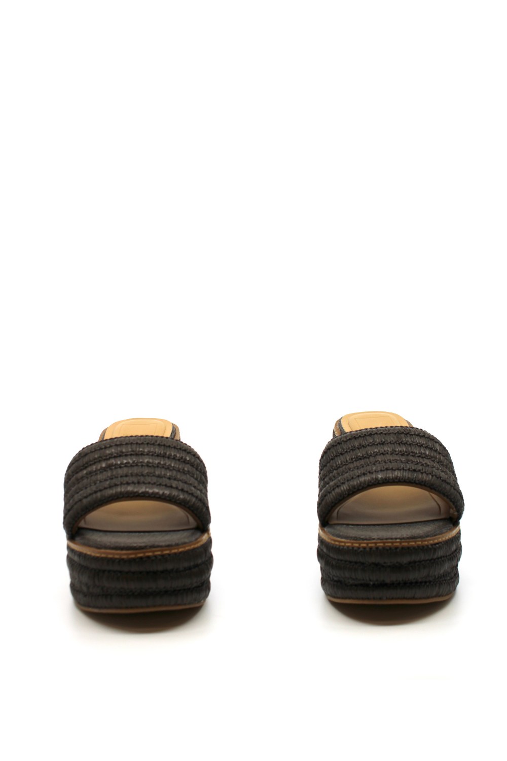 Dolce Vita Throne Chocolate Raffia - Dear Lucy