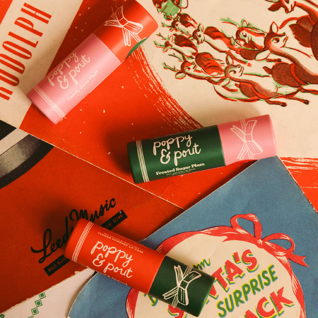 Poppy & Pout Limited Edition, Lip Balm, Holiday, Sugared & Spiced - Dear Lucy