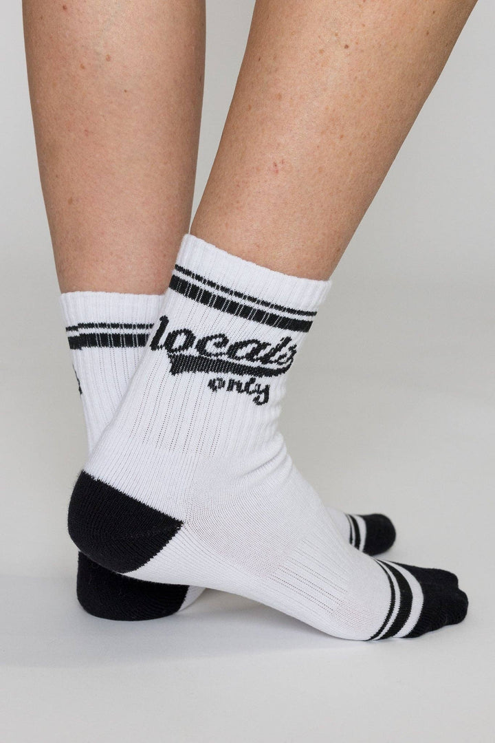 Locals Only Crew Socks - Dear Lucy