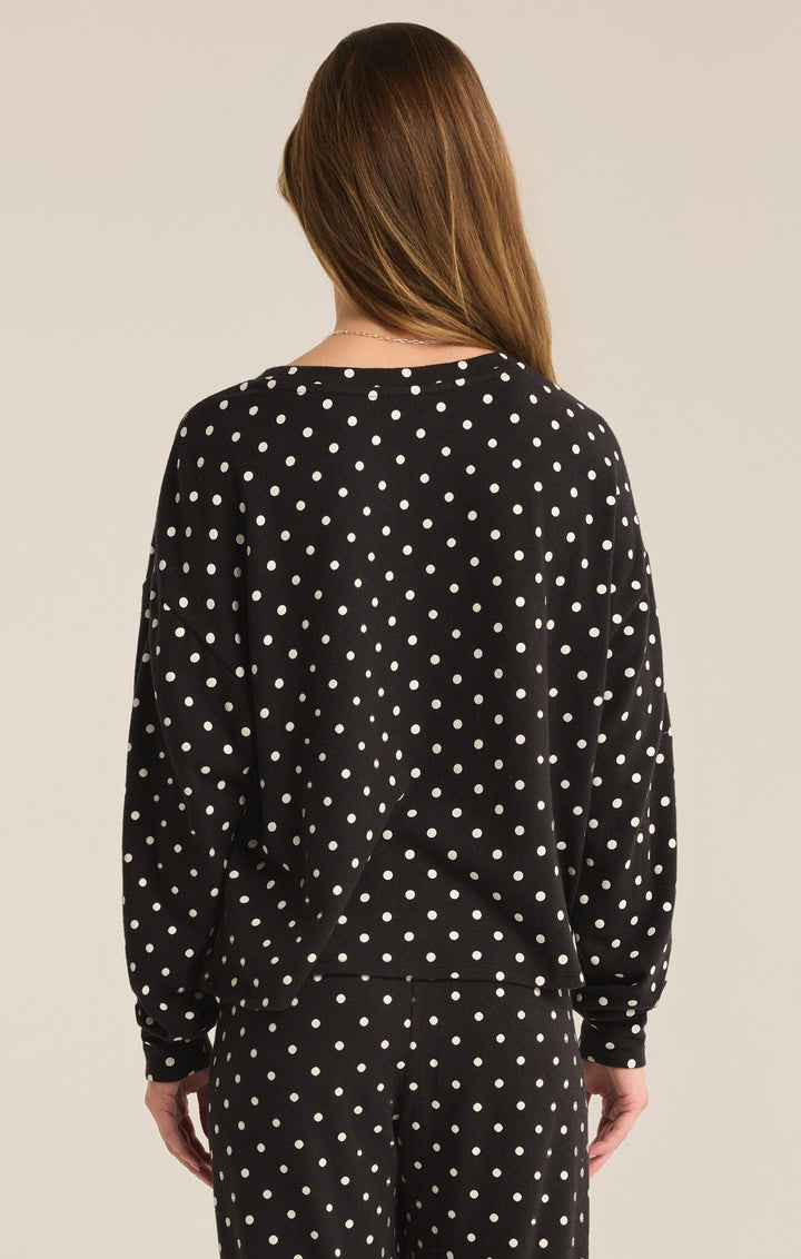 Z Supply Dot Life Long Sleeve - Dear Lucy