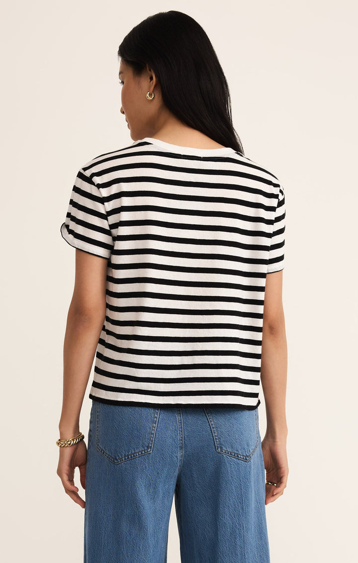 Z Supply Go To Stripe Tee - Dear Lucy