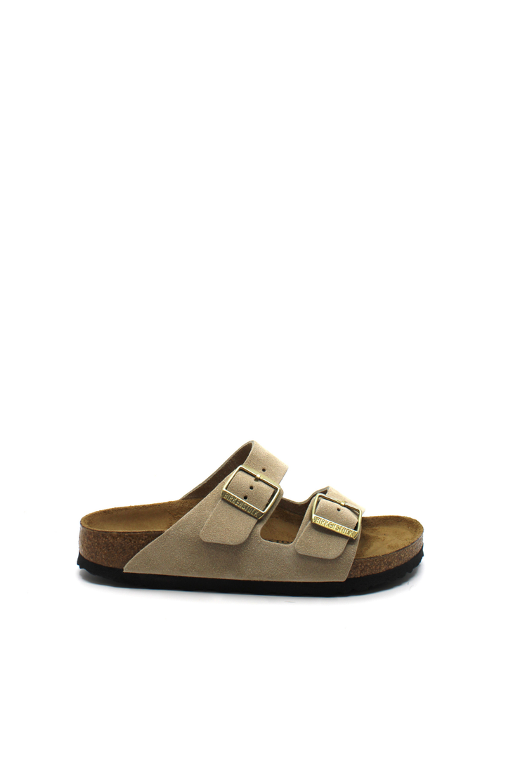 Birkenstock Arizona Suede – Sandcastle (Narrow) - Dear Lucy